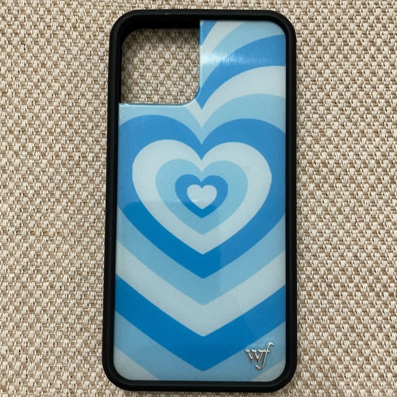 Wildflower Blue Moon Latte iPhone 12/12 Pro Phone Case - Picture 1 of 2